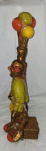 Load image into Gallery viewer, Vintage 1976 Progressive Art Products Circus Clown Figurine Balloons Dog Plaster
