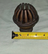 Load image into Gallery viewer, Vintage Bronze Elephant Claw Bell Figural Temple Animal Bell 4.25” Unmarked
