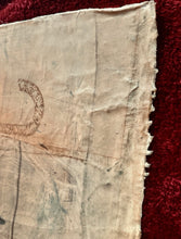 Load image into Gallery viewer, Original &amp; Signed FRAN SKILES “Sitting Bird Series I” Mixed Media Collage 34x21
