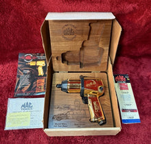 Load image into Gallery viewer, Mac Tools Dale Earnhardt 24K Gold Plated AW434 Air Wrench #540 Ltd Ed NASCAR
