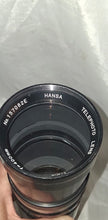 Load image into Gallery viewer, Vintage Hansa 400mm f/5.9 Manual Focus Telephoto Lens With Case Made In Japan
