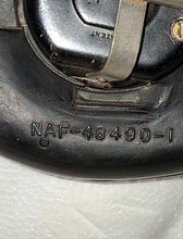 Load image into Gallery viewer, WWII US Military Aviation Headset H-3 ARR-3 NAF-48490-1 Pilot Radio Headphones
