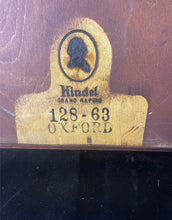 Load image into Gallery viewer, #101 Antique Kindel Wood ornate Decorative wall Mirror 40“ X 20“
