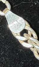 Load image into Gallery viewer, 30” Vintage Sterling Silver Link Chain Necklace Chain Italian 36.6 grams
