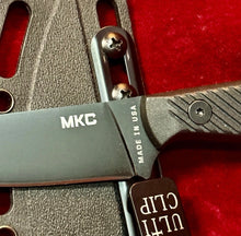 Load image into Gallery viewer, Montana Knife Company Battle Goat MKC Fixed 3.5” Blade OAL Kydex Sheath UltiClip
