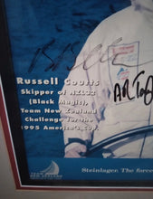 Load image into Gallery viewer, 1995 Team New Zealand Yachting Signed Poster. Toyota Steinlager TMZ
