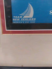 Load image into Gallery viewer, 1995 Team New Zealand Yachting Signed Poster. Toyota Steinlager TMZ
