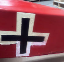 Load image into Gallery viewer, Giant 70” Fokker Dr. I Red Baron WWI Triplane 1/4 Scale Model RC Plane Untested

