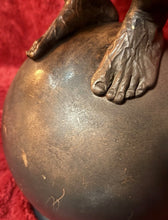 Load image into Gallery viewer, LARGE WINGED MALE FIGURAL SCULPTURE IN JORGE MARÍN STYLE BRONZE FINISH 31”
