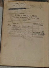 Load image into Gallery viewer, Lot of 2 1926 Texas Flag Primer Karle Wilson Baker Vintage School Books HC
