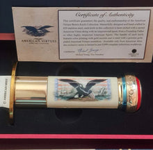 Load image into Gallery viewer, COURAGE - AMERICAN VIRTUES Bowie Knife Collection 12" w/ COA, Box, Limited Ed.

