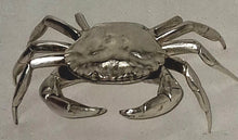 Load image into Gallery viewer, Vintage Silver Plated Crab Salt Cellar Trinket Box Jewelry
