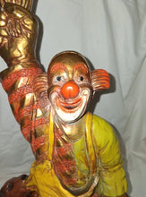 Load image into Gallery viewer, Vintage 1976 Progressive Art Products Circus Clown Figurine Balloons Dog Plaster
