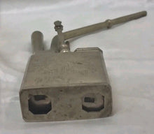 Load image into Gallery viewer, Vintage Chinese Paktong White Brass Water Tobacco Pipe Engraved Etched Maker Mar
