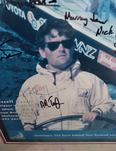 Load image into Gallery viewer, 1995 Team New Zealand Yachting Signed Poster. Toyota Steinlager TMZ
