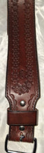 Load image into Gallery viewer, Tooled Leather Cartridge Ammo Belt Brown Western Hunting 25 Loops
