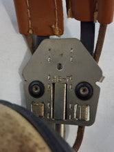 Load image into Gallery viewer, WWII US Military Aviation Headset H-3 ARR-3 NAF-48490-1 Pilot Radio Headphones
