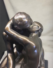 Load image into Gallery viewer, the Kiss Plaster Statues Sculptures Home Decor Rodin Figurines
