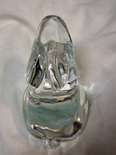 Load image into Gallery viewer, Baccarat France Clear Crystal Sitting Rabbit Bunny Figurine Signed 2.75"

