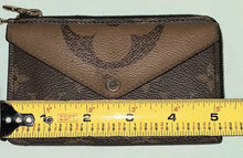 Load image into Gallery viewer, Louis Vuitton Recto Verso Card Holder Monogram Reverse Canvas Keychain Wallet
