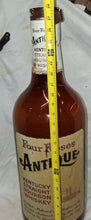Load image into Gallery viewer, Vintage Four Roses Antique Bourbon Whiskey Giant Advertising Bottle 28” Display
