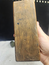 Load image into Gallery viewer, Antique Set of 10 Graduated Brass Weights in Wood Block
