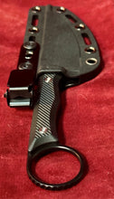 Load image into Gallery viewer, Montana Knife Company MKC Wargoat Fixed 3.75” Blade Ring Handle Knife Sheath
