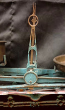 Load image into Gallery viewer, Vintage Balance Scale 5K Countertop Scale w/ Brass Pans Farmhouse
