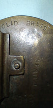 Load image into Gallery viewer, Vintage One Red Baron Solid Brass Belt Buckle 613 Taiwan WWI Aviation
