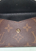 Load image into Gallery viewer, Louis Vuitton Recto Verso Card Holder Monogram Reverse Canvas Keychain Wallet
