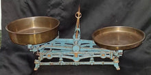 Load image into Gallery viewer, Vintage Balance Scale 5K Countertop Scale w/ Brass Pans Farmhouse
