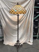 Load image into Gallery viewer, Really unique Tiffany style beautiful floor lamp 57 inches tall
