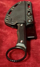 Load image into Gallery viewer, Montana Knife Company MKC Wargoat Fixed 3.75” Blade Ring Handle Knife Sheath
