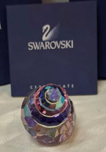 Load image into Gallery viewer, Swarovski Crystal Seashell Figurine Pink Purple Blue w/ Box &amp; Certificate
