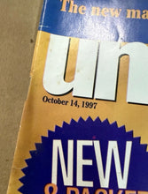 Load image into Gallery viewer, UNZIPPED MONTHLY VINTAGE MEN'S GAY MAGAZINE 1997 (QTY-2) Oct &amp; Dec
