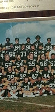Load image into Gallery viewer, Vintage 1975 Pittsburgh Steelers Super Bowl X Champions Team Photo Wood Plaque
