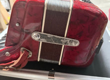 Load image into Gallery viewer, Parrot 30 key, 2 voice piano accordion, 32 bass keys, with Travel case &amp; strap
