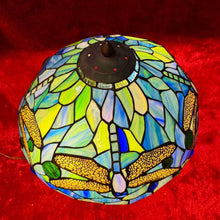 Load image into Gallery viewer, Beautiful and unique, colorful Tiffany style table lamp
