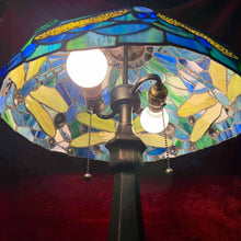 Load image into Gallery viewer, Beautiful and unique, colorful Tiffany style table lamp

