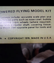 Load image into Gallery viewer, Guillow's Supermarine Spitfire Mk-I Kit 504 Flying Model Kit Sealed Balsa 1976
