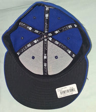 Load image into Gallery viewer, New Era 59FIFTY Kansas City Royals Hat Size 7 Royal Blue Gold Fitted Cap
