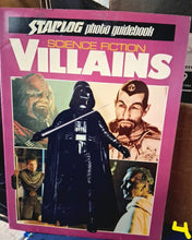 Load image into Gallery viewer, STARLOG Photo Guidebook Lot of 2 Science Fiction Heroes &amp; Villains 1980 PB
