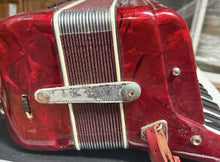 Load image into Gallery viewer, Parrot 30 key, 2 voice piano accordion, 32 bass keys, with Travel case &amp; strap

