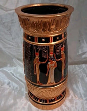 Load image into Gallery viewer, Veronese 2003 Egyptian Revival Decorative Vase – Luxor Las Vegas Gift Collection
