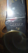 Load image into Gallery viewer, Mac Tools-51st Anniversary Gerber Knife 1938-1989-With Wood Box
