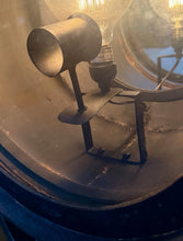 Load image into Gallery viewer, Vintage Industrial Searchlight Floor Lamp Tripod Spotlight Theater Light 72”
