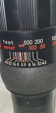 Load image into Gallery viewer, Vintage Hansa 400mm f/5.9 Manual Focus Telephoto Lens With Case Made In Japan
