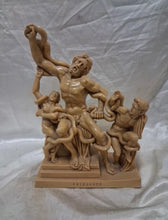 Load image into Gallery viewer, Vintage Laocoon &amp; His Sons Sculpture Statue Greek Roman Mythology Laocoonte
