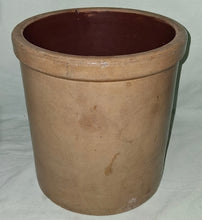 Load image into Gallery viewer, Antique Minnesota Stoneware Co Red Wing Crock Brown Glazed Interior Primitive
