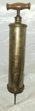 Load image into Gallery viewer, Antique veterinary drenching syringe (or dosing pump) manufactured by Day &amp; Sons
